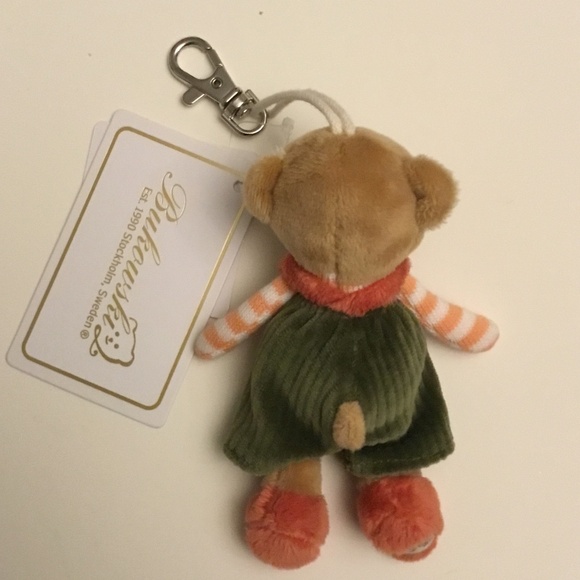 Bear & Strawberry Bag Charms - Picture 3 of 4